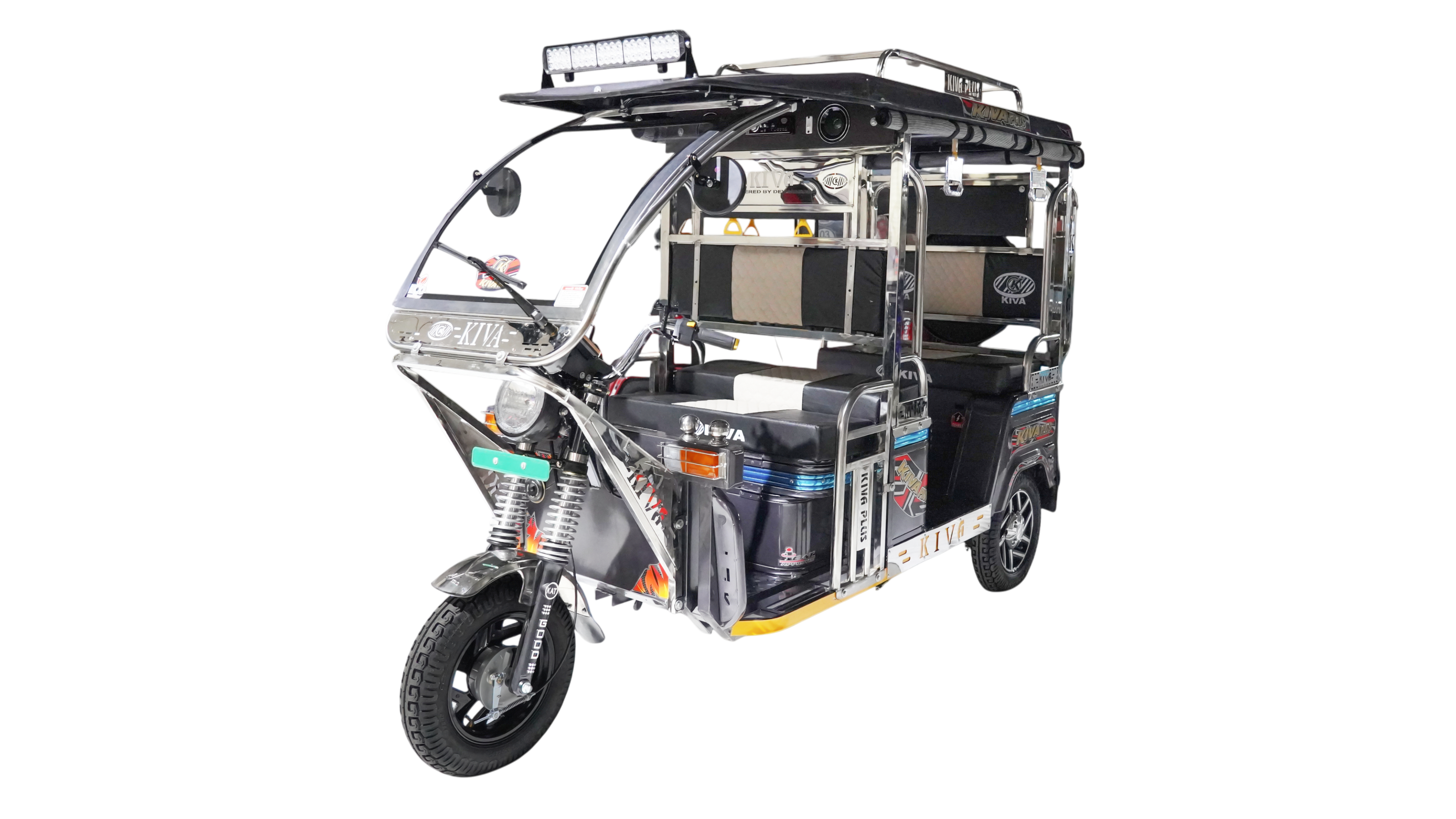 Rex EV RedE-Rickshaw